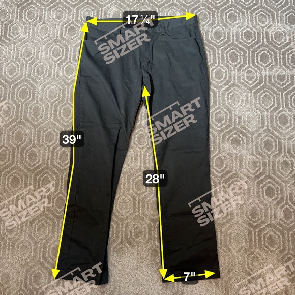 Lot of 2 Calvin Klein Men's Pants Trousers Slacks Chino Black/Grey Slim 34 X 30 - Picture 12 of 14